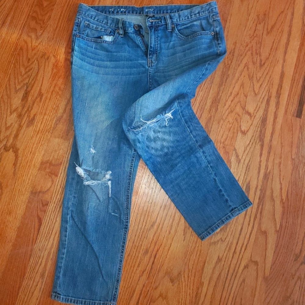 Boyfriend Jeans Capris